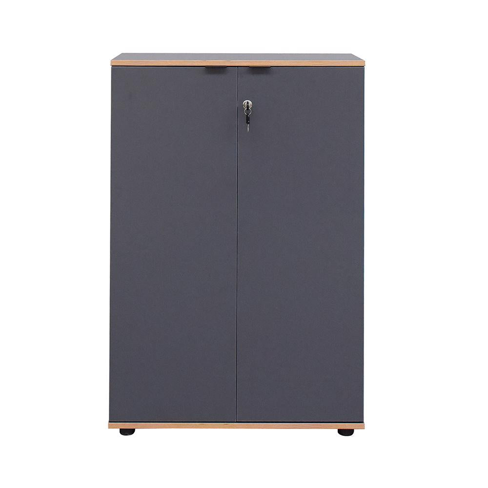 Adore Rio Anthracite Grey Office Filing Cabinet - Lockable Storage