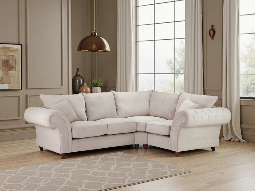 Windsor Fullback Sofa Stone Hand Facing Corner Sofa (Left or Right)