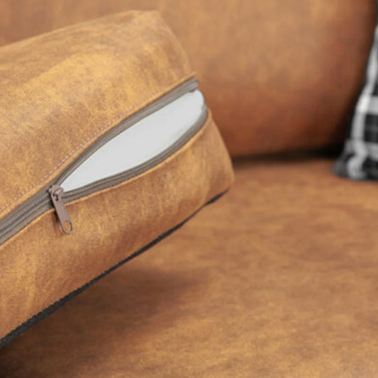 Oakland Leather Sofa Set – 3+2 Seater (Tan)