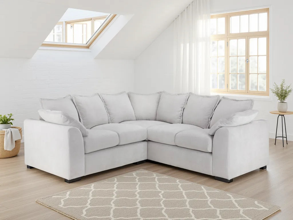 Colbee Large Corner Sofa – Natural