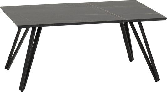 Marlow Coffee Table Black Marble Effect 2024 01