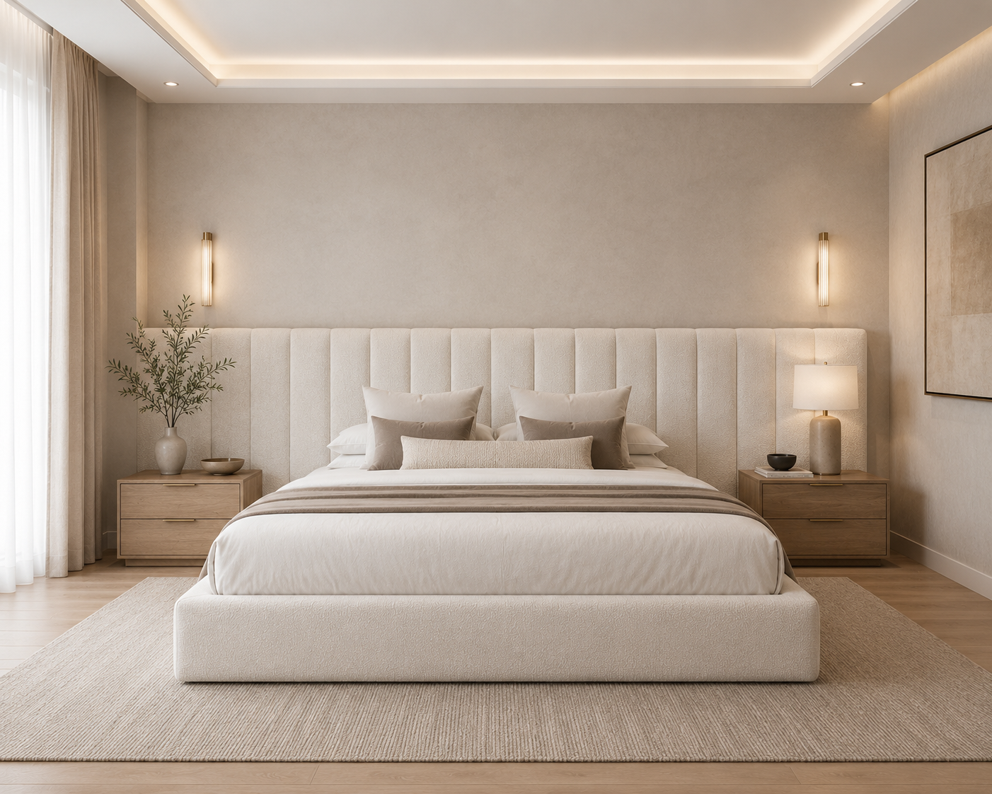 Low Panel Bed