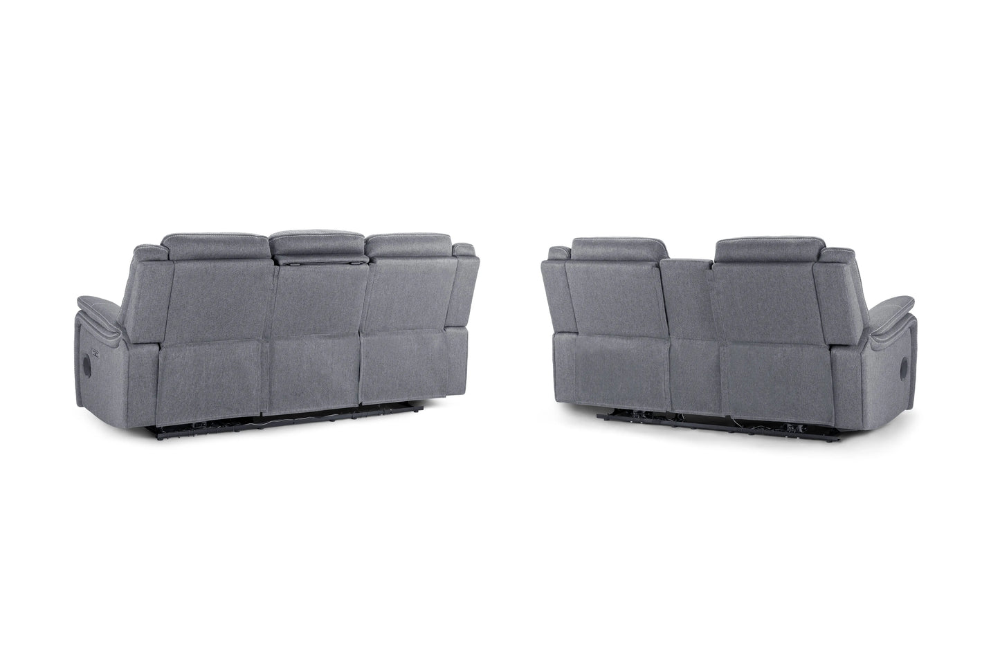 Galaxy Tech Sofa – Grey Fabric