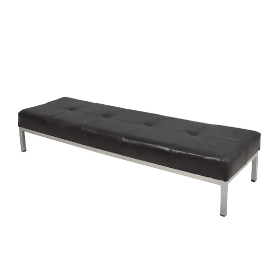 Artisan Modern Living Room Stool Black & Silver