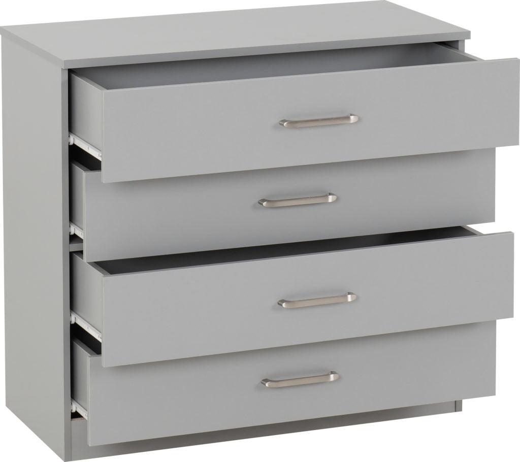 Dakota 4 Drawer Chest – Multiple Finishes