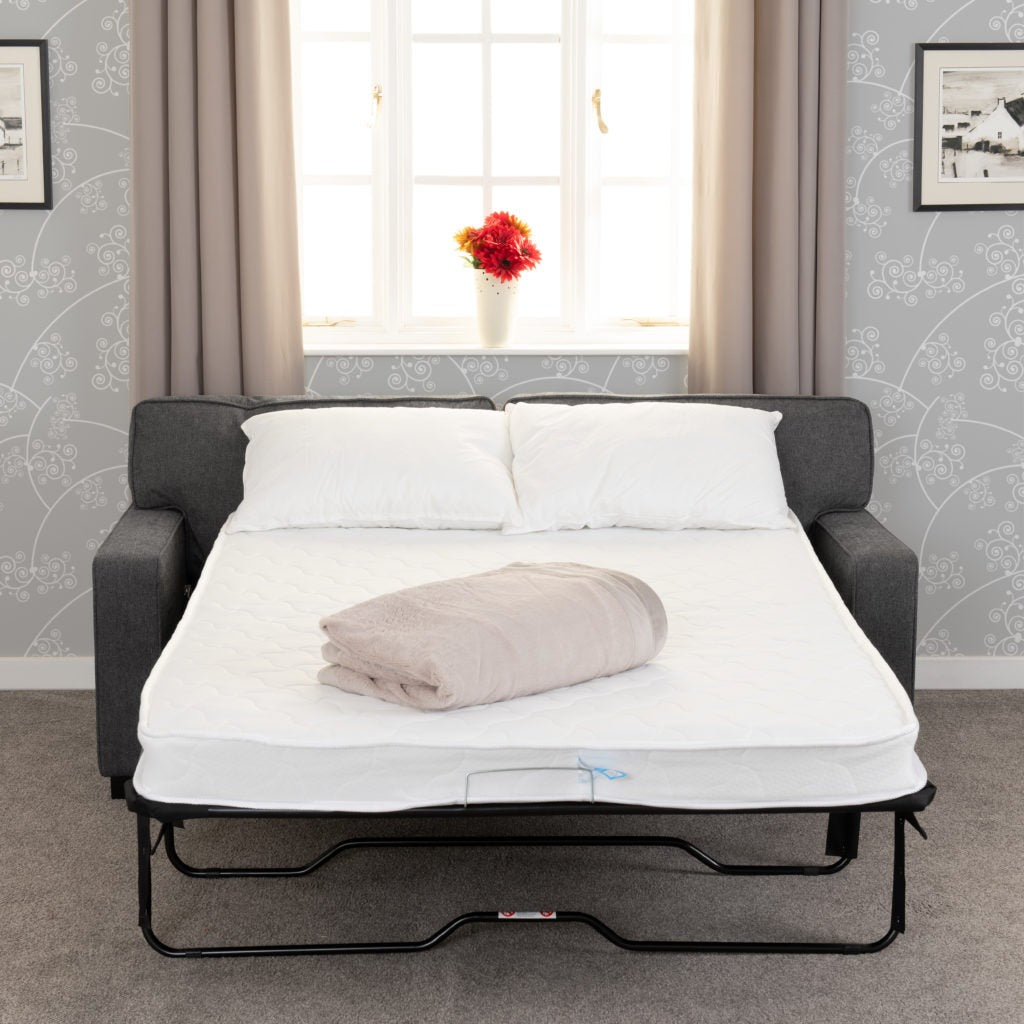 Eton Sofa Bed – Dark Grey Fabric or Light Grey Fabric Finish