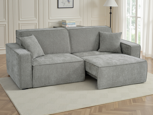 Houston Electric Sofabed Grey 3 Seater