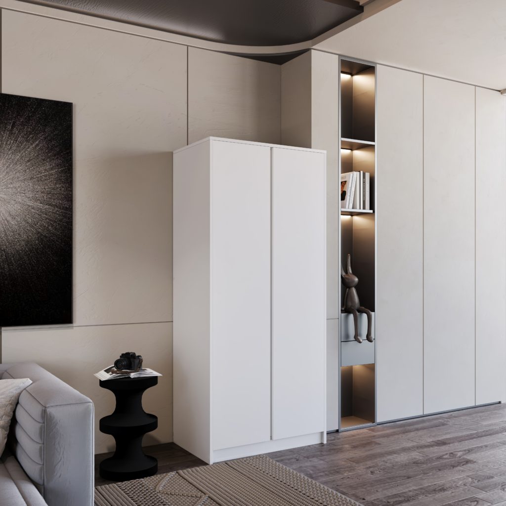 Malvern 2 Door Wardrobe – Multiple Finishes