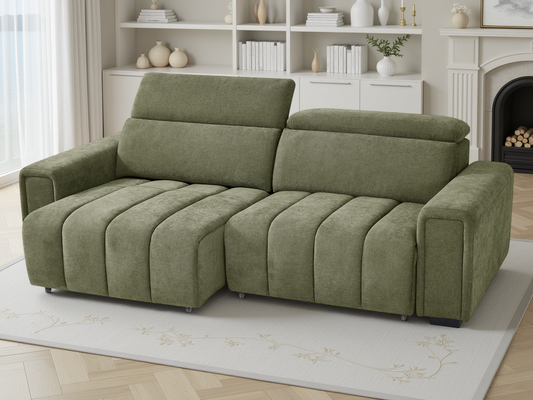 Molly Electric Sofabed Green 3 Seater