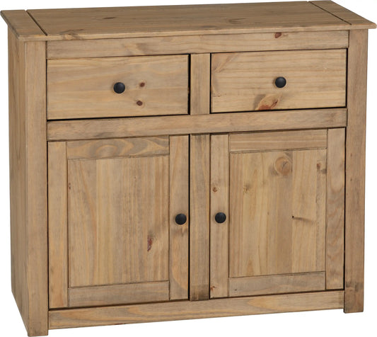 Panama 2 Door 2 Drawer Sideboard Natural Wax 2019 01