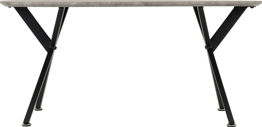 Athens Oval Coffee Table Concrete Effect 2020 02
