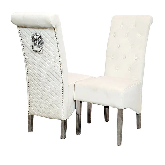 Emma Velvet Dining Chair – (Set of 2)
