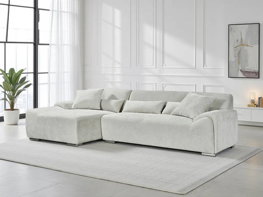 Modena Corner Sofa – Beige (Left or Right Hand Facing)