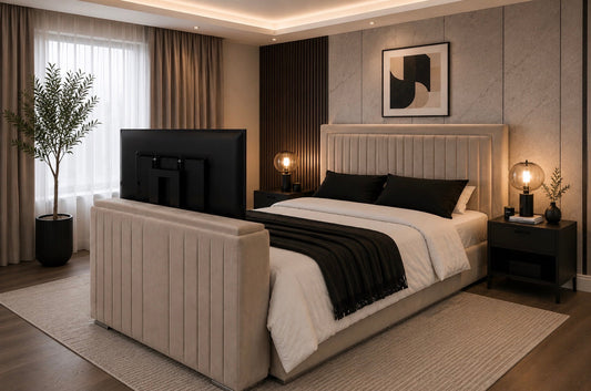 Luxury TV Bed – The Perfect Blend of Comfort, Style & Entertainment