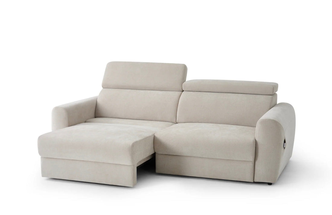 Dakota Electric Sofabed Beige 3 Seater – Luxury Comfort Meets Smart Functionality