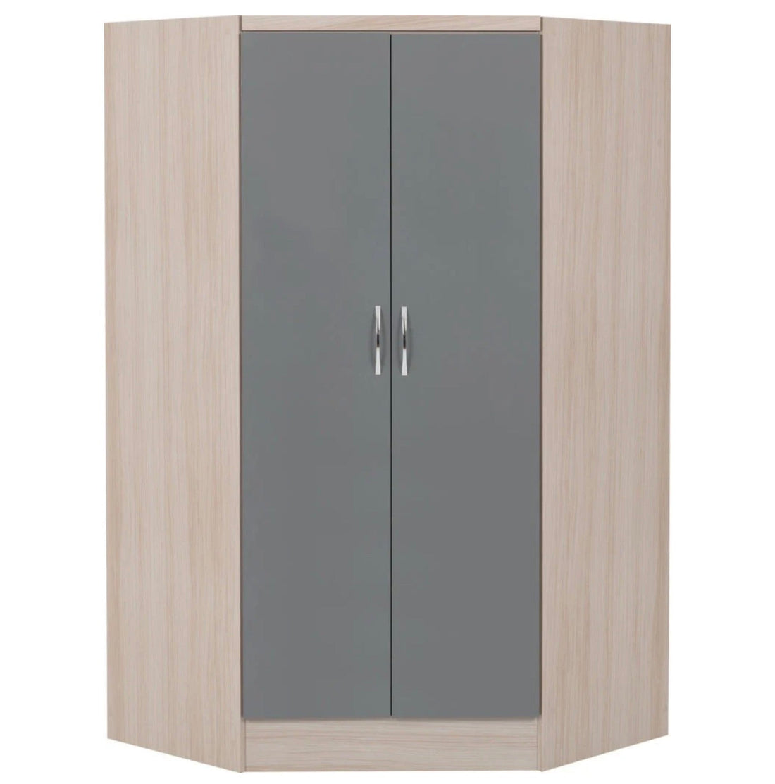 Nevada 2 Door Corner Wardrobe – Smart Storage for Modern Livi