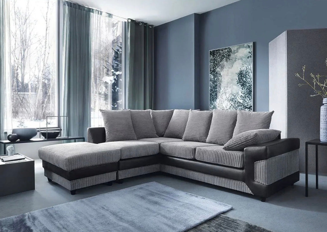Dino Jumbo Cord Corner Sofa – Big on Comfort, Built for Everyday Living