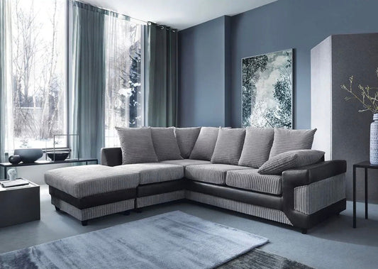 Dino Jumbo Cord Corner Sofa – Big on Comfort, Built for Everyday Living