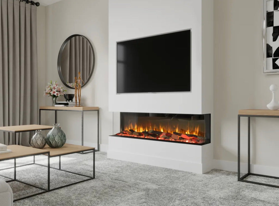Electric Fireplace – Modern Luxury, Stunning Ambience