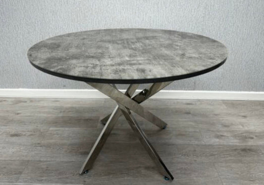 Tokyo Round Dining Set – Table & 4 Chairs