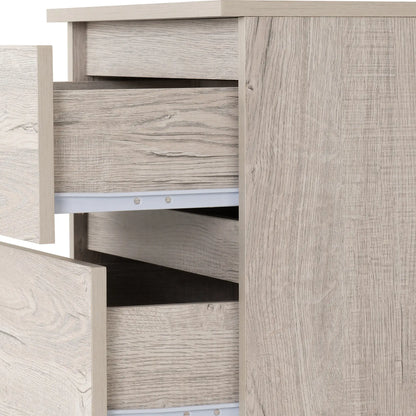 Malvern 5 Drawer Narrow Chest   Urban Snow 2023  06