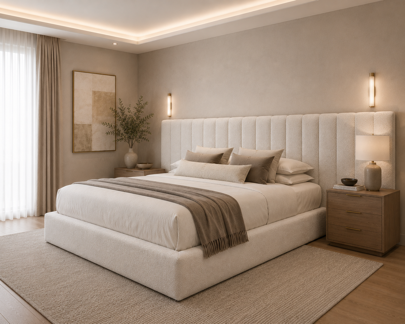 Low Panel Bed