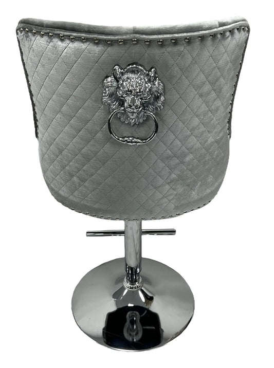 Mayfair Silver Grey Bar Stool