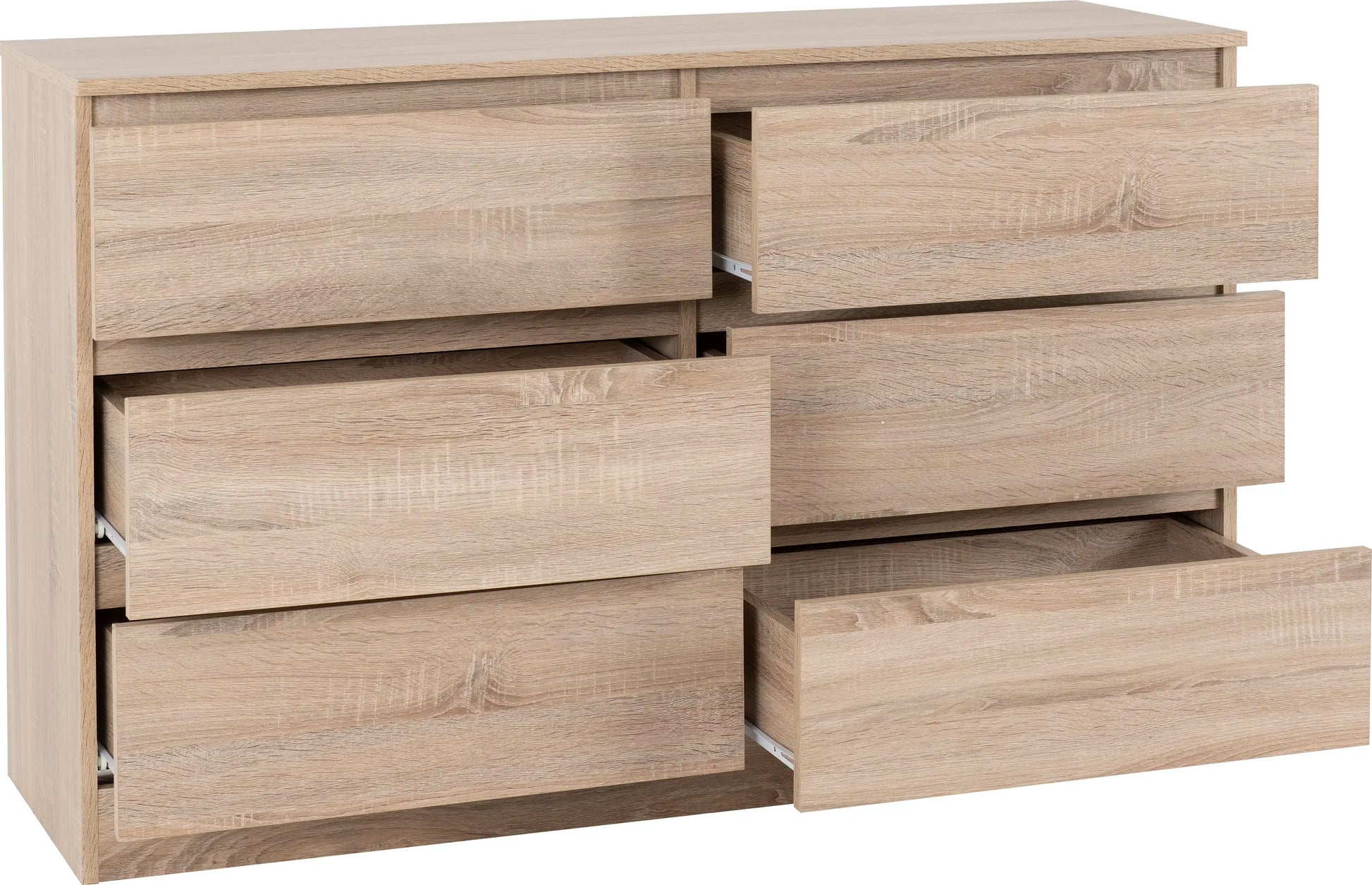 Malvern 6 Drawer Chest Sonoma Oak Effect 2020  02