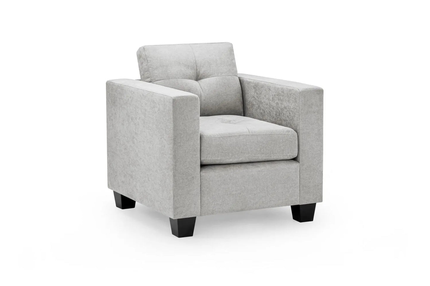 Jerry Sofa Range – Grey Fabric