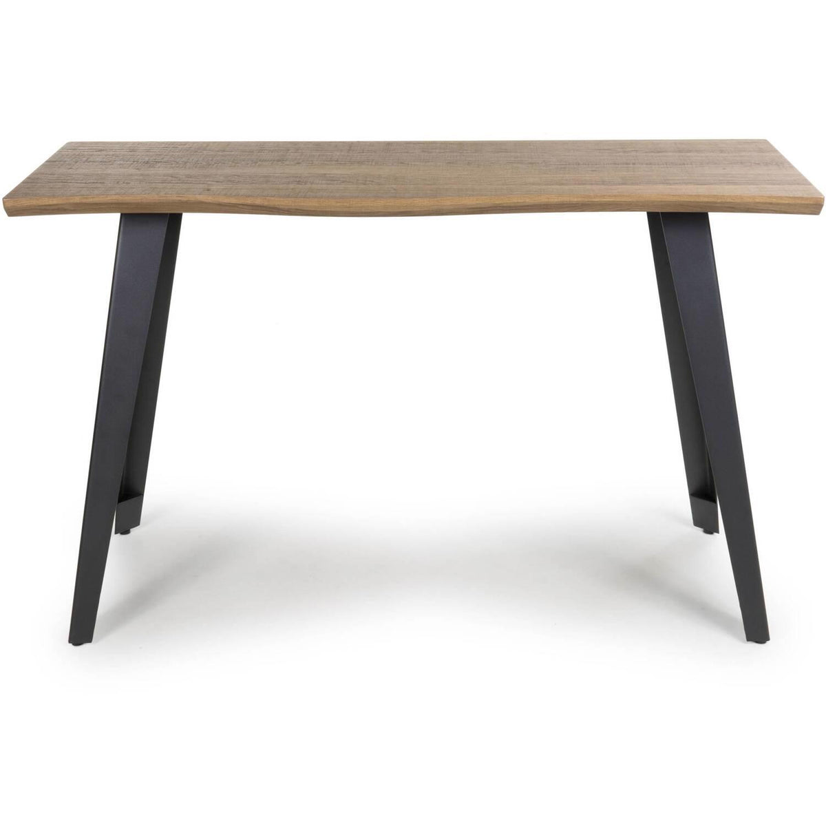 Nassau Wave Edge Console Table - Oak