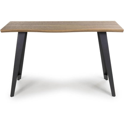Nassau Wave Edge Console Table - Oak