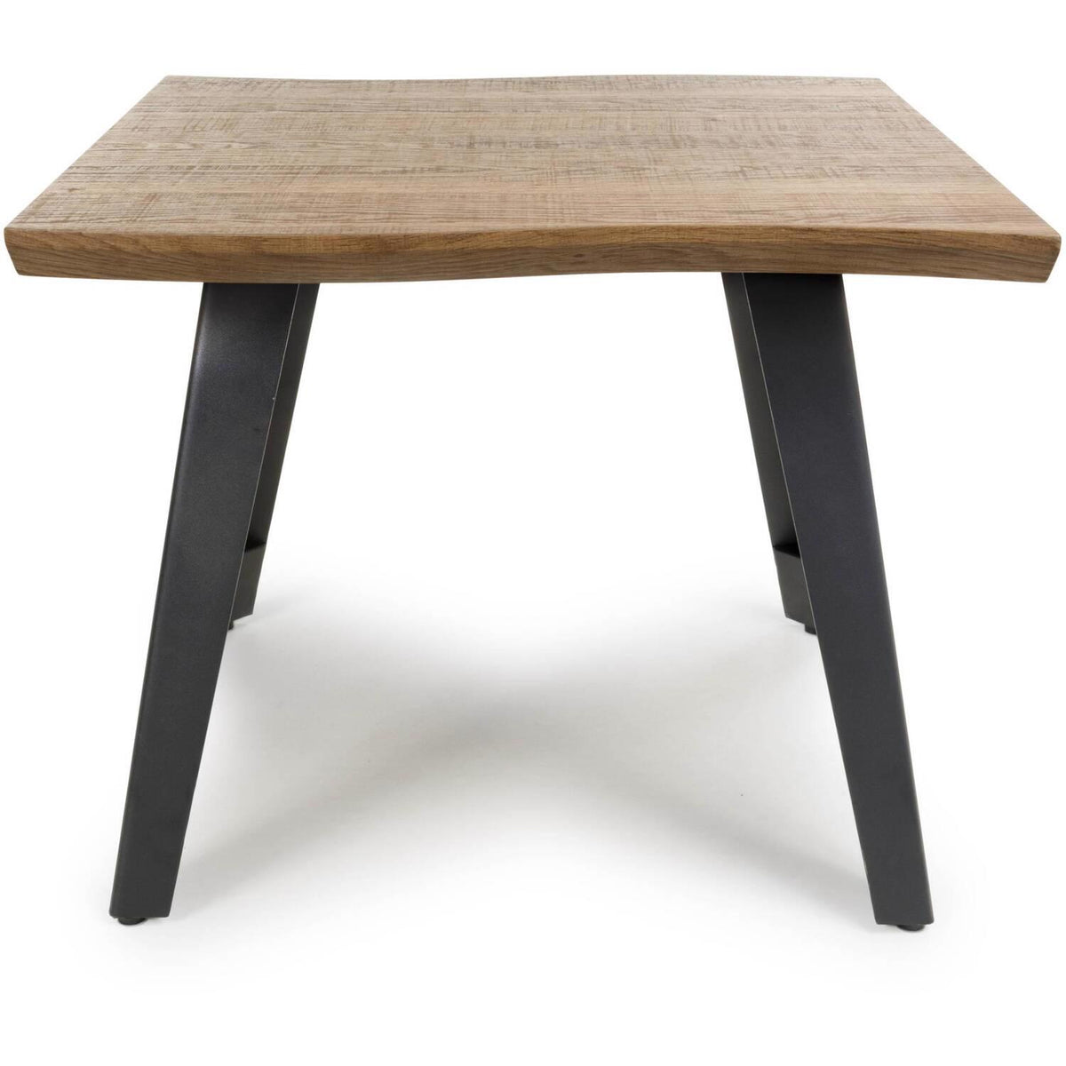 Nassau Wave Edge Lamp Table - Oak