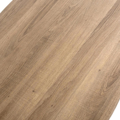 Nassau Wave Edge Lamp Table - Oak