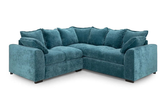 Colbee Large Corner Sofa – Teal