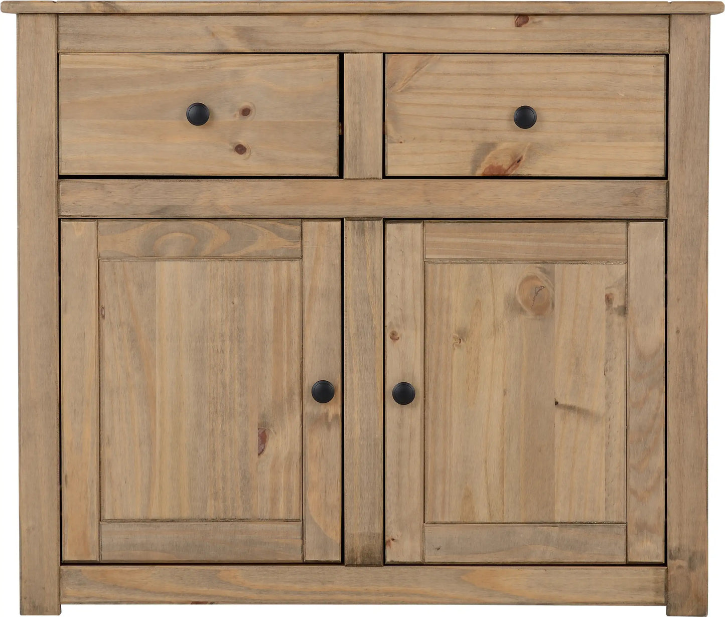 Panama 2 Door 2 Drawer Sideboard Natural Wax 2019 03