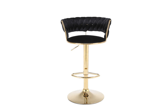Camelia Gold Bar Stool