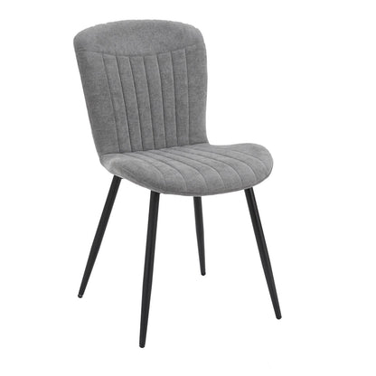 Monaco Grey Sintered Stone Dining Table With 4 Grace Grey Chairs