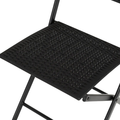 Foldaway 1+2 Garden Set   Black 2024  09