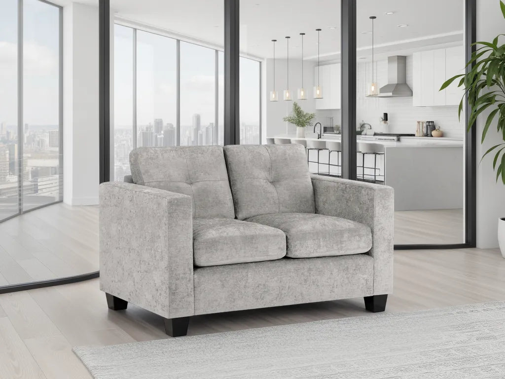 Jerry Sofa Range – Grey Fabric