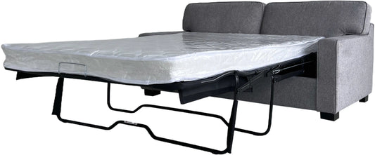 Eton Sofa Bed   Light Grey Fabric 2024  F02