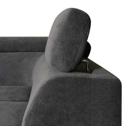 Artic Corner Sofa Bed with Storage Box – Grey