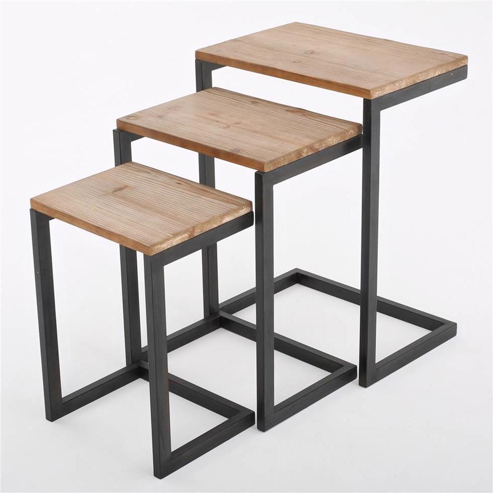 Nest of 3 Sofa Table - Assembled