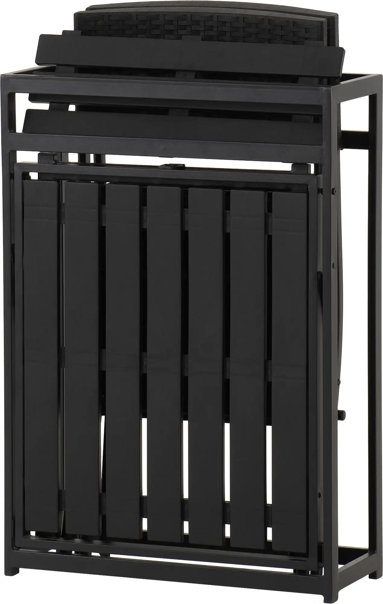 Foldaway 1+2 Garden Set   Black 2024  05