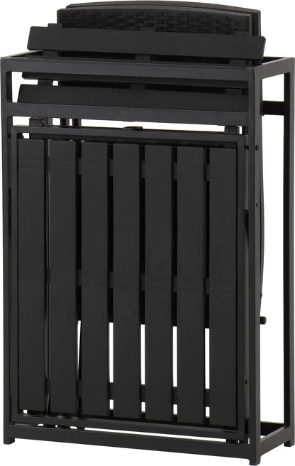 Foldaway 1+2 Garden Set   Black 2024  05