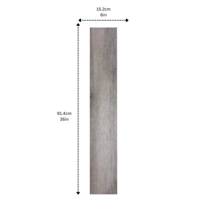 Self Adhesive Wood Effect Vinyl Flooring Tiles - 36x Floor Planks