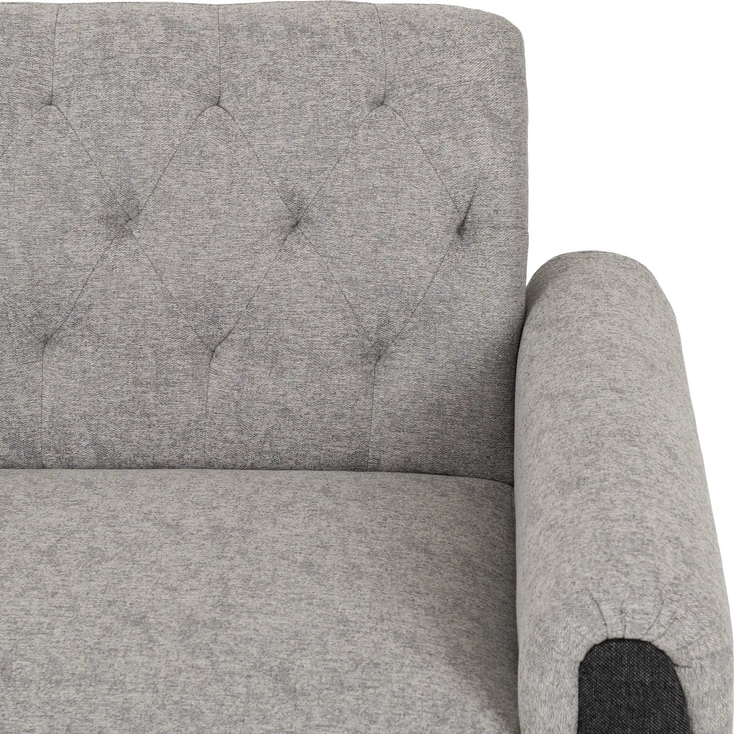 Chester 3+2 Suite Light Grey Fabric 2023  09