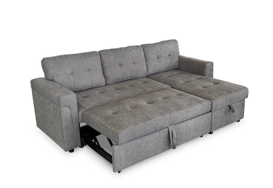 Omniya Sofabed – Grey (Universal Corner)