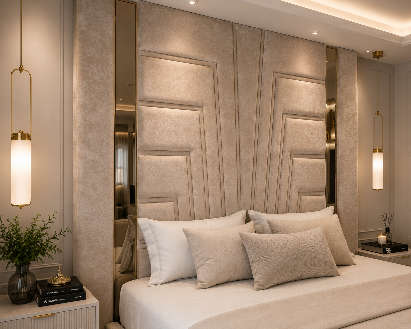 Glass Pierre Bed