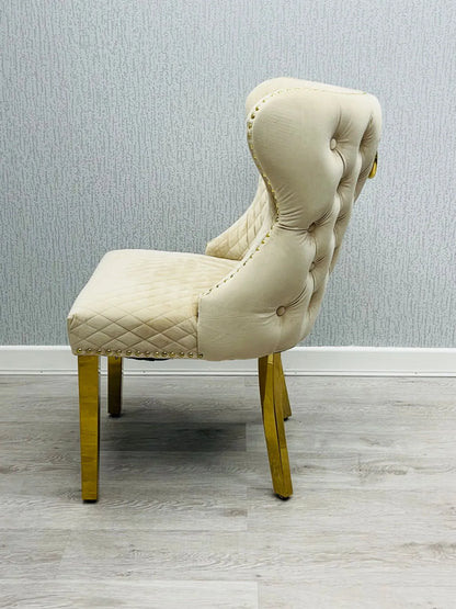 Valentino Mink Velvet Chair