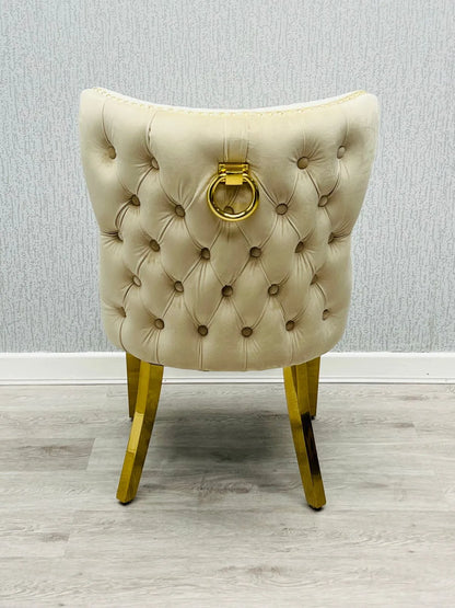 Valentino Mink Velvet Chair